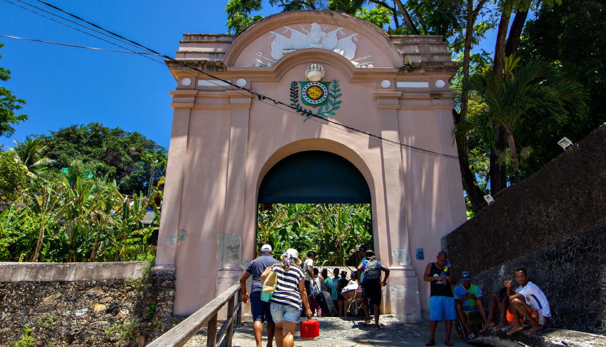 entrada de Morro de São Paulo