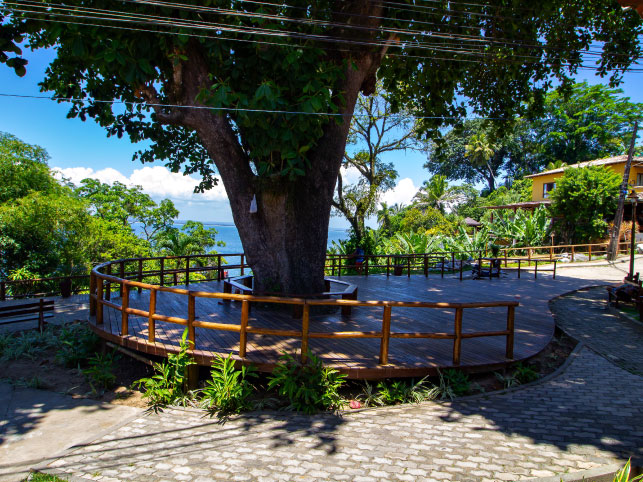 Praça Morro de São Paulo Bahia